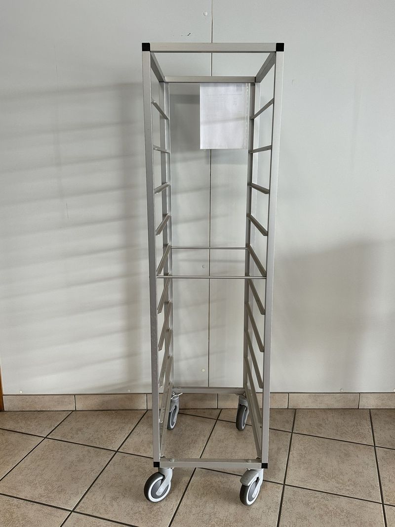 Geleiderskar aluminium 600x400mm met 10 niveaus JST001