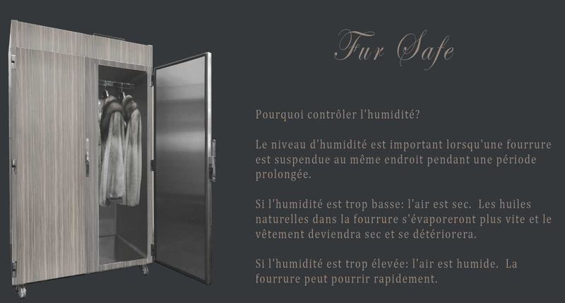 Armoire pour fourrures Fur Closet 2 portes (NCN2GP)