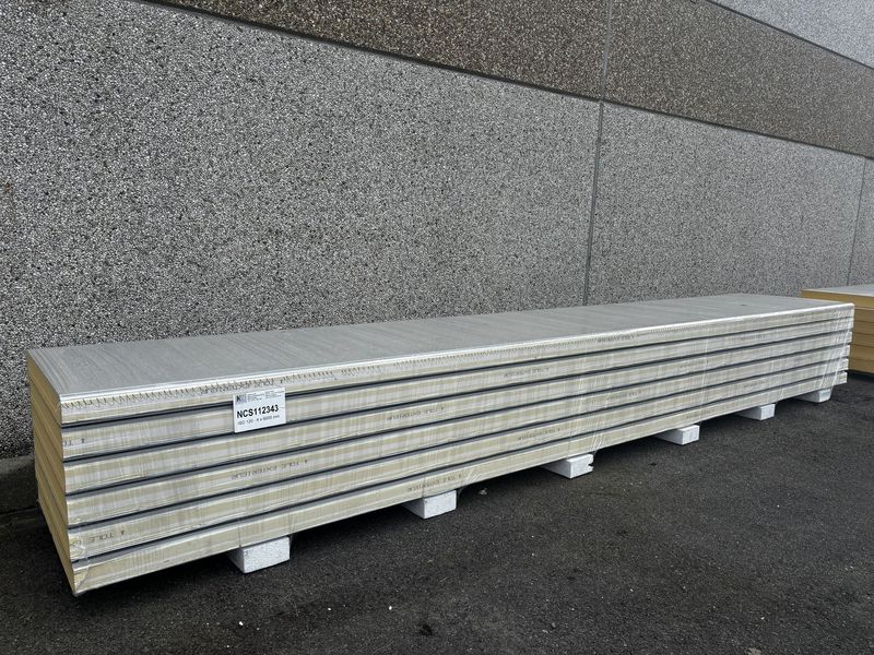 Sandwichpanelen 120 mm 6 lengtes 6000 mm  (NCS112343)