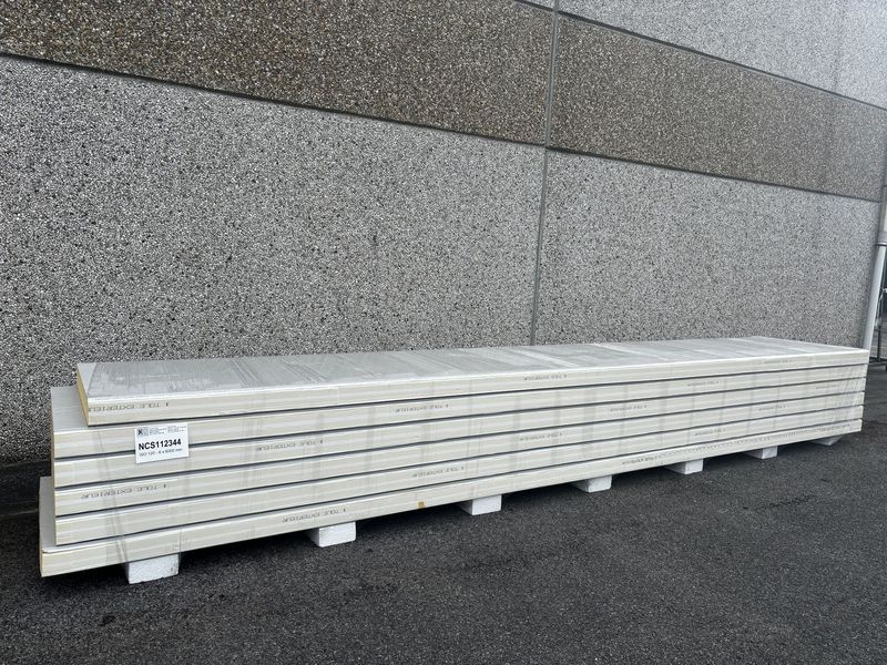 Sandwichpanelen 120 mm 6 lengtes 6000 mm  (NCS112344)