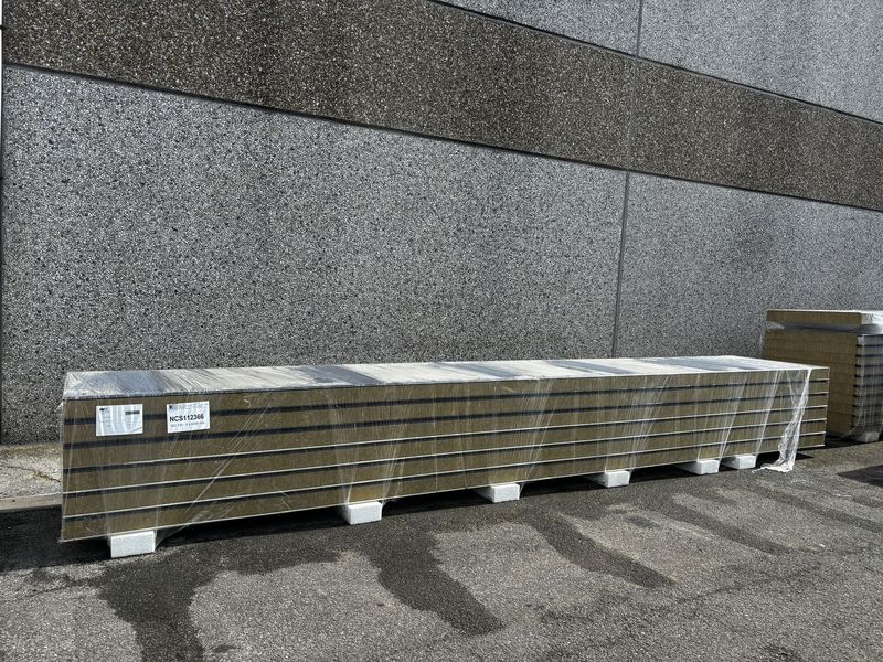 Sandwichpanelen Rotswol 120 mm 6 lengtes 6000 mm  (NCS112366)