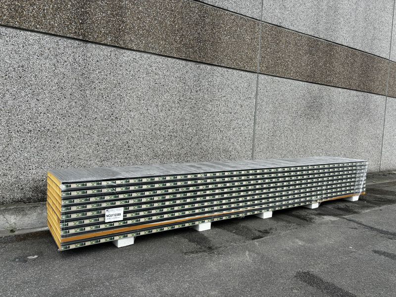 Sandwichpanelen VB 80 mm 9 lengtes 6000 mm  (NCS112389)