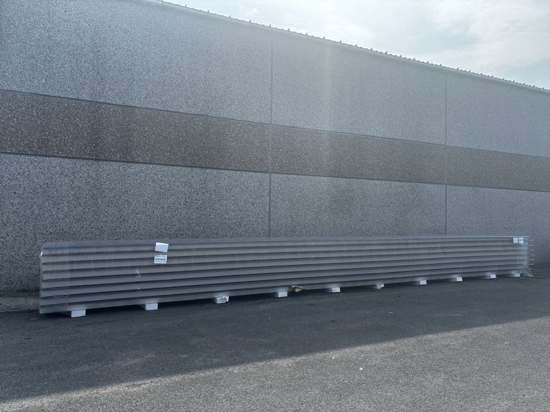 Isolatie dakpanelen DAK4 ECO 100 mm RAL 7018 - 8 lengtes 12150 mm (NCS112415)