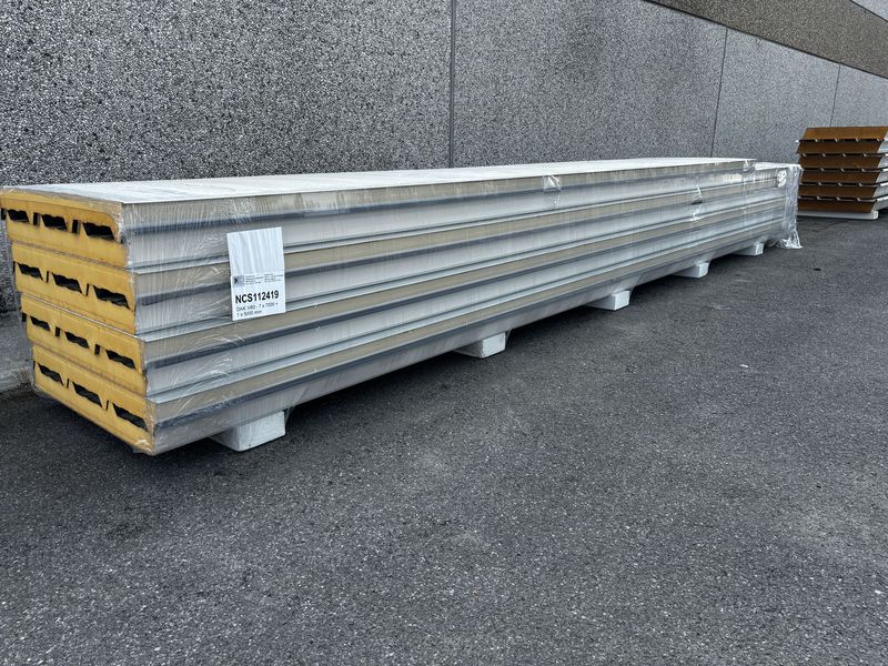 Isolatie dakpanelen DAK3/80  mm RAL 7016 - 7 lengtes 7000 + 1 x 5000 mm (NCS112419)