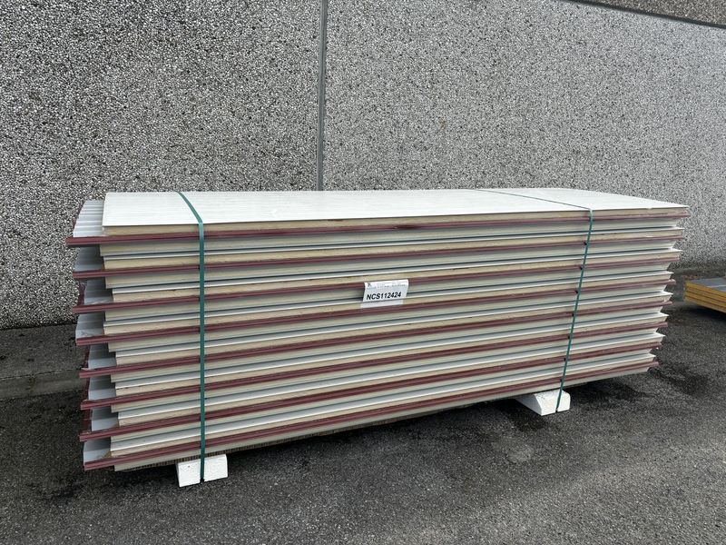 Isolatie dakpanelen DAK3 40 mm RAL 8012 - 16 lengtes 3000 mm (NCS112424)