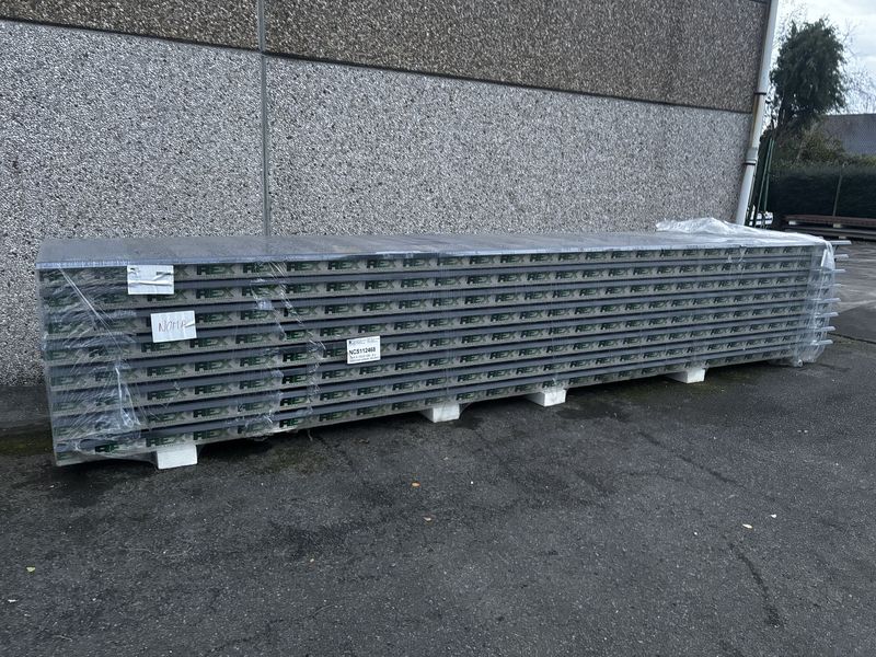 Isolatie dakpanelen DAK4 ECO 100 mm RAL 7016 - 8 lengtes 6200 mm (NCS112468)